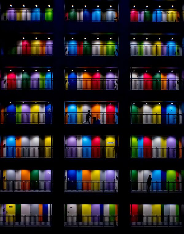 Снимок Colourful Doors индонезийского фотографа Gerdie Hutomo Nurhadi, ставший финалистом конкурса The Art of Building 2020 - Sputnik Молдова