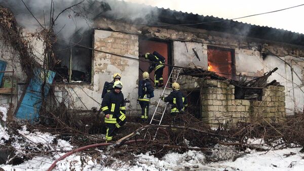 Incendiu pe strada Otovasca - Sputnik Moldova