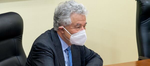 Вадим Красносельский принял делегацию во главе с Томасом Майер-Хартингом - Sputnik Молдова