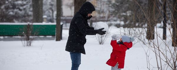 Зима в Кишиневе Зима в Кишиневе - Sputnik Молдова