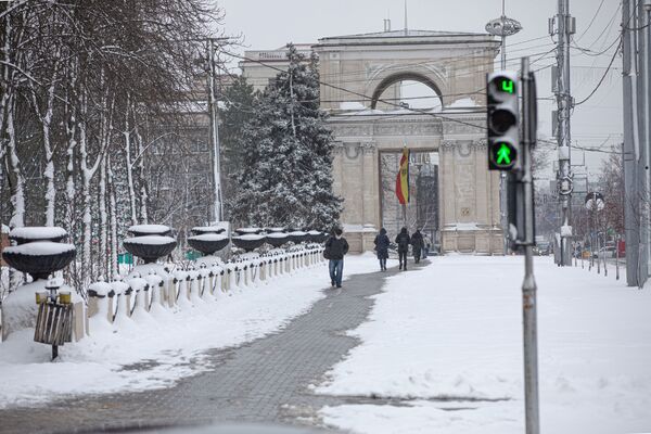 Зима в Кишиневе - Sputnik Moldova