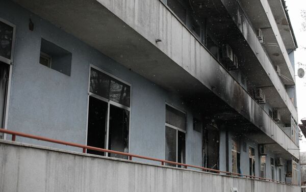 Urmările incendiului de la spitalul Matei Balș din București - Sputnik Moldova-România