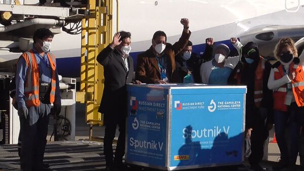 Primul lot al vaccinului Sputnik V a ajuns în Bolivia - Sputnik Moldova