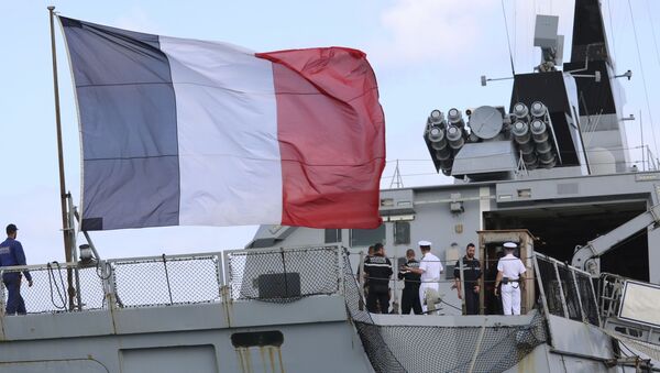 The French stealth frigate Courbet - Sputnik Moldova-România