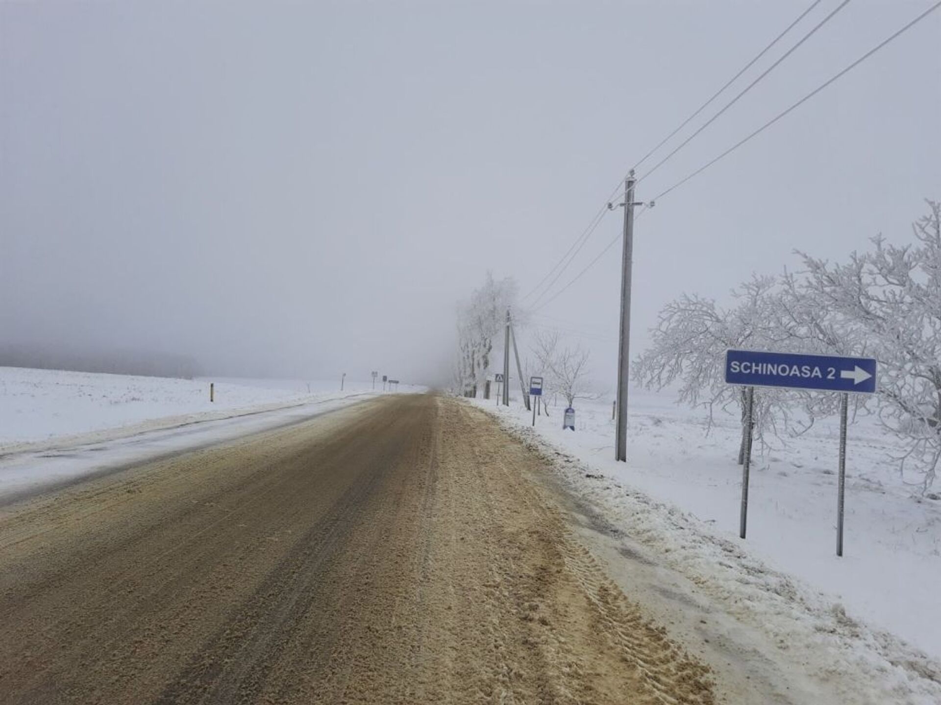 Foto: Atenție la drum! Cum se circulă pe drumurile publice în această dimineață - Sputnik Moldova, 1920, 09.02.2021