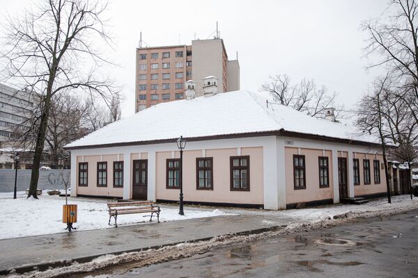 Casa-Muzeu. A.S. Pușkin , deschisa în 1948 pe 10 februarie - ziua morții poetului - Sputnik Moldova-România