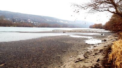 Участок реки Днестр