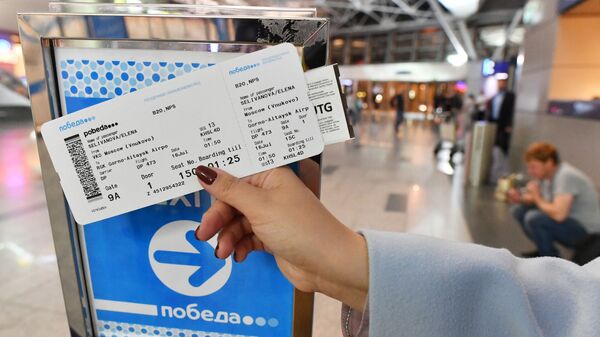 Первый рейс авиакомпании «Победа» из Москвы в Горно-Алтайск - Sputnik Молдова