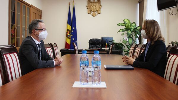 Встреча вице-премьера по реинтеграции Молдовы и главы Миссии ОБСЕ в РМ - Sputnik Молдова