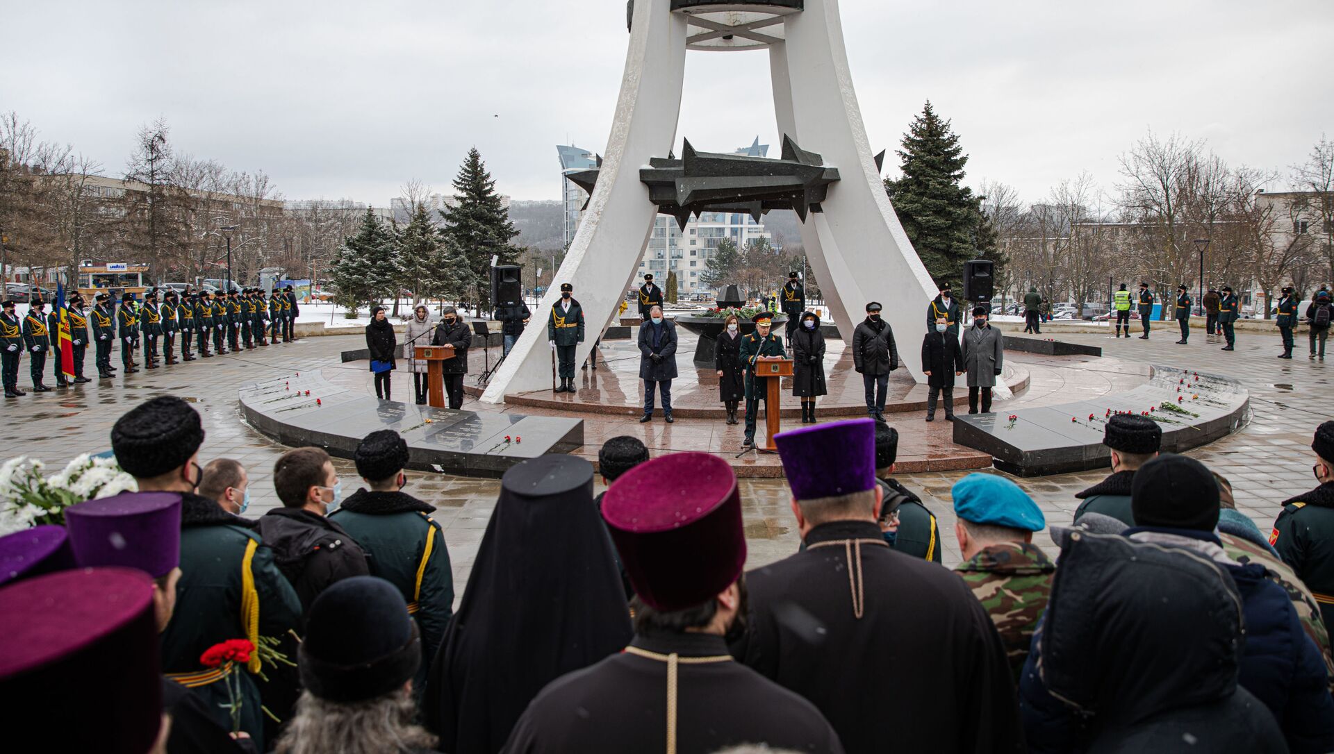  Мероприятия в Кишиневе ко Дню памяти павших в войне в Афганистане - Sputnik Moldova, 1920, 15.02.2021