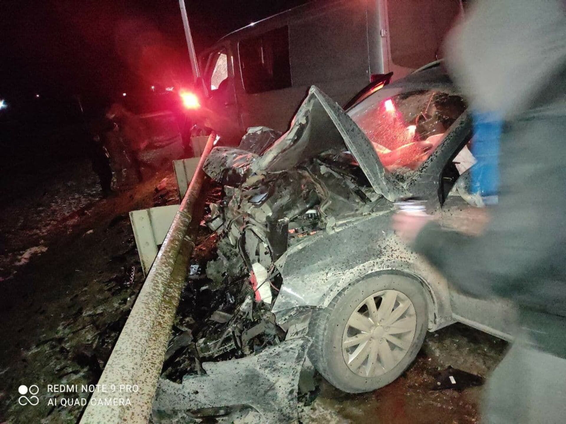 Foto: Accident grav în raionul Telenești - Un pasager a murit, patru persoane la spital - Sputnik Moldova, 1920, 16.02.2021