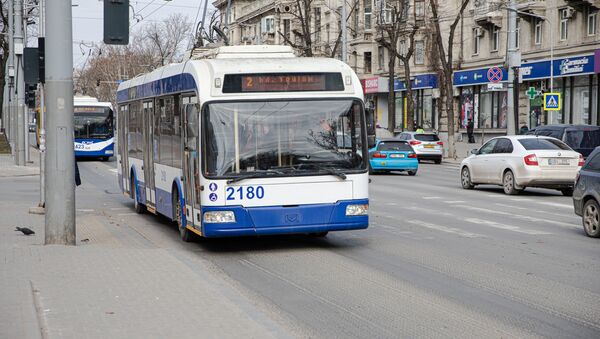 Люди и общественный транспорт  - Sputnik Moldova