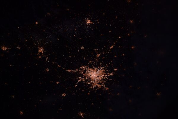 Огни ночного Парижа, Франция - Sputnik Молдова
