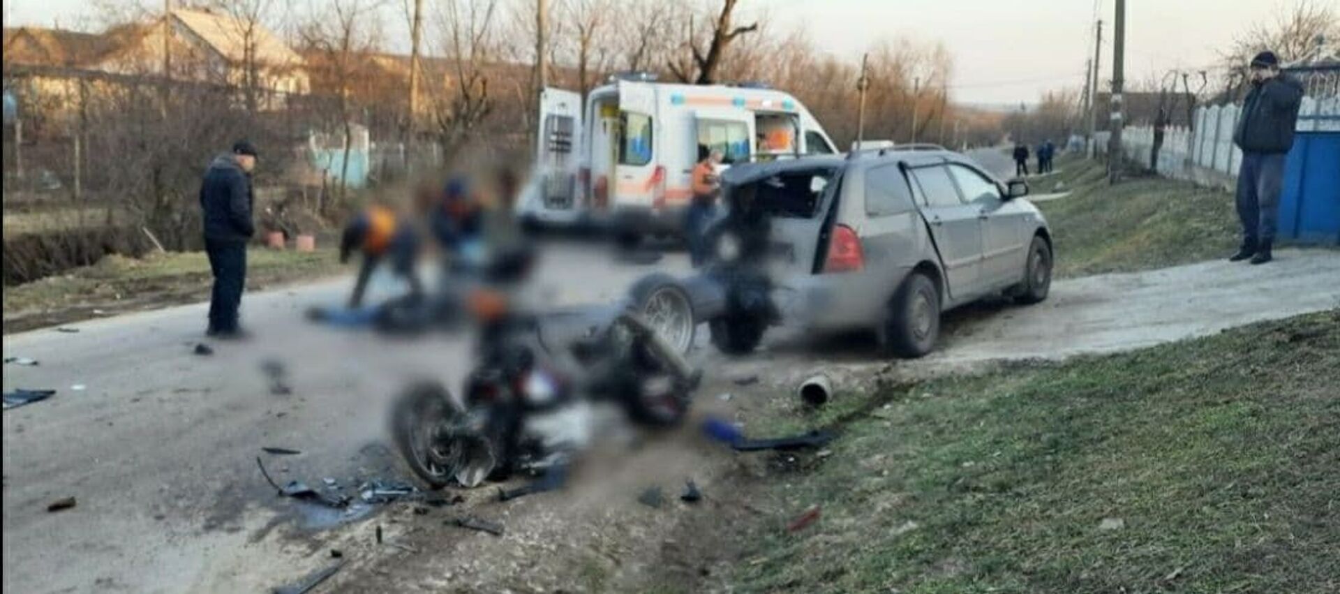 Foto - Accident tragic: Motociclist mort pe șosea - Sputnik Moldova, 1920, 22.02.2021