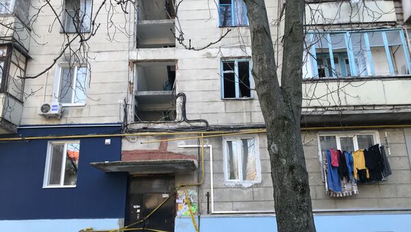 Взрыв в жилом доме в Кишиневе - Sputnik Молдова