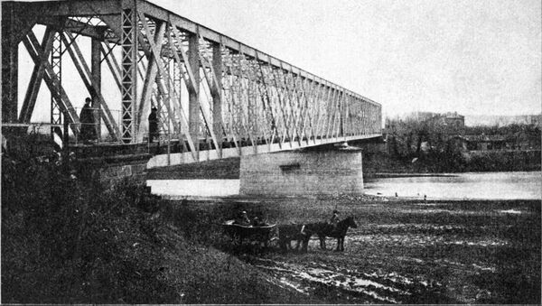 Унгенский мост, начало 20 века - Sputnik Молдова