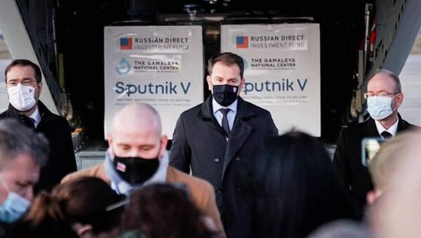 Вакцина Sputnik V доставлена в Словакию - Sputnik Moldova-România