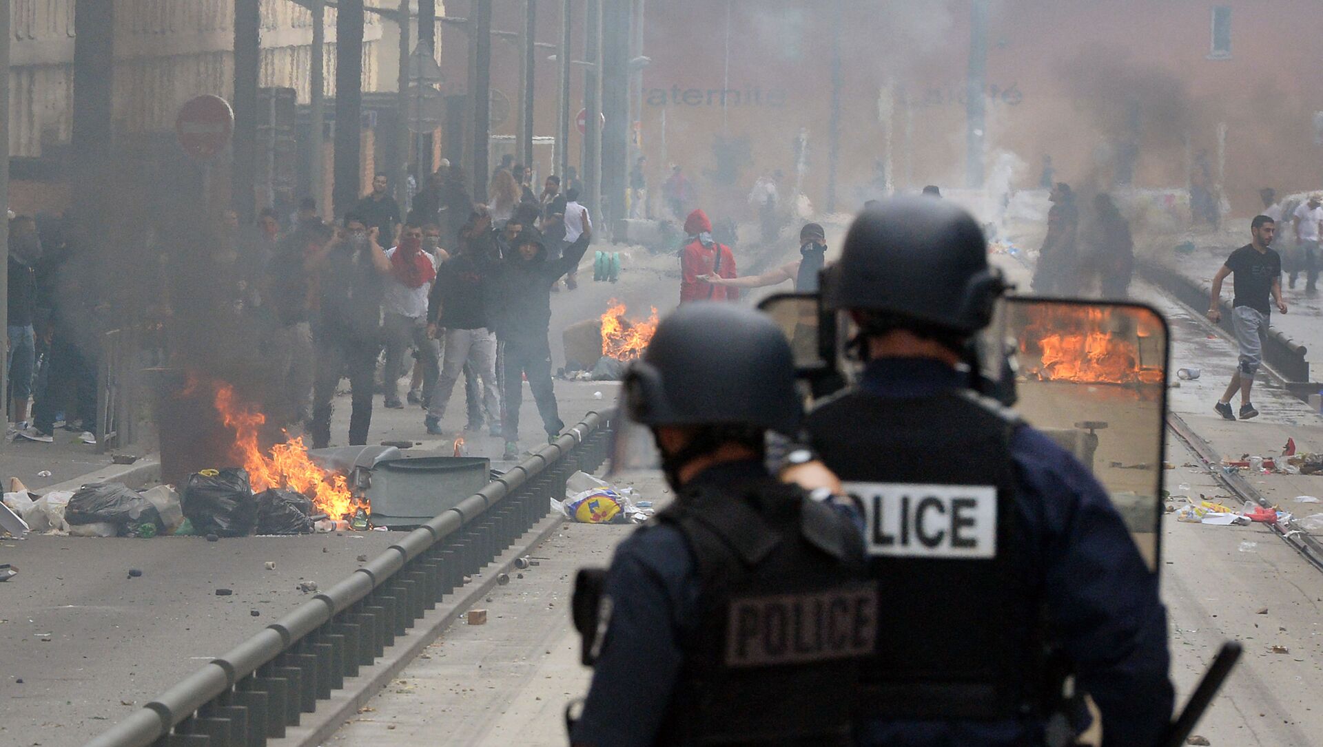 Émeutes à Sarcelles dans des manifestations pro-palestiniennes, juillet 2014 - Sputnik Moldova-România, 1920, 06.03.2021