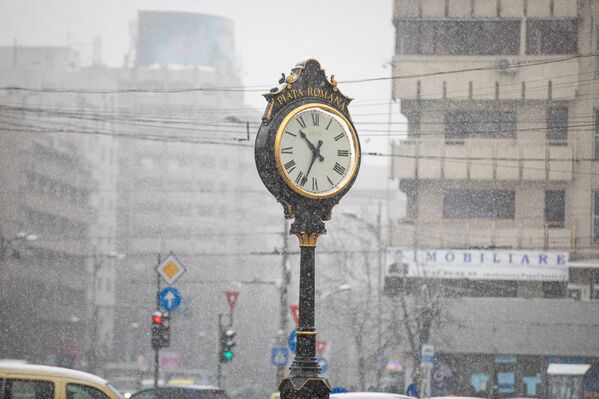 In Bucuresti a revenit iarna - Sputnik Moldova-România