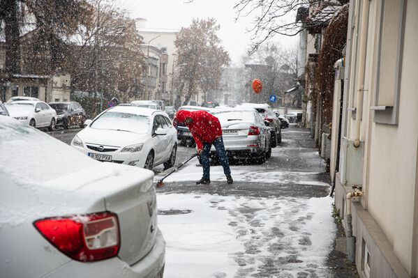 In Bucuresti a revenit iarna - Sputnik Moldova-România