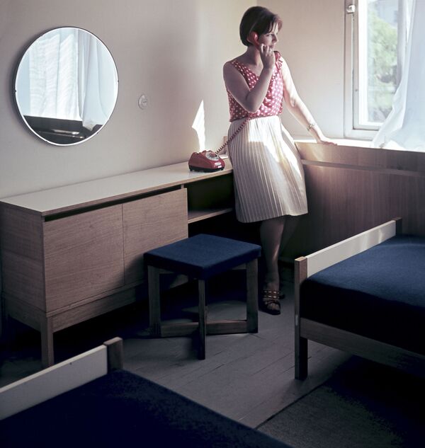 В номере гостиницы Гинтарас, 1966 год  - Sputnik Молдова