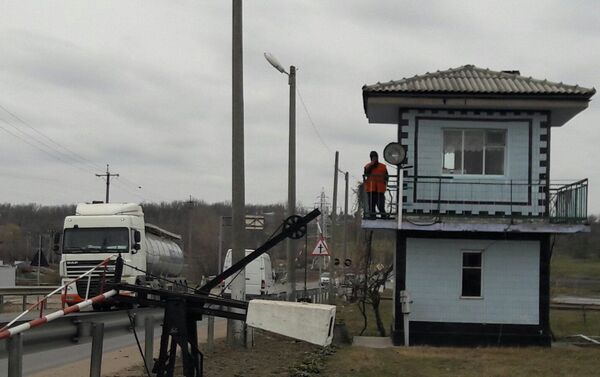 Железнодорожный переезд в селе Буджак_2 - Sputnik Молдова
