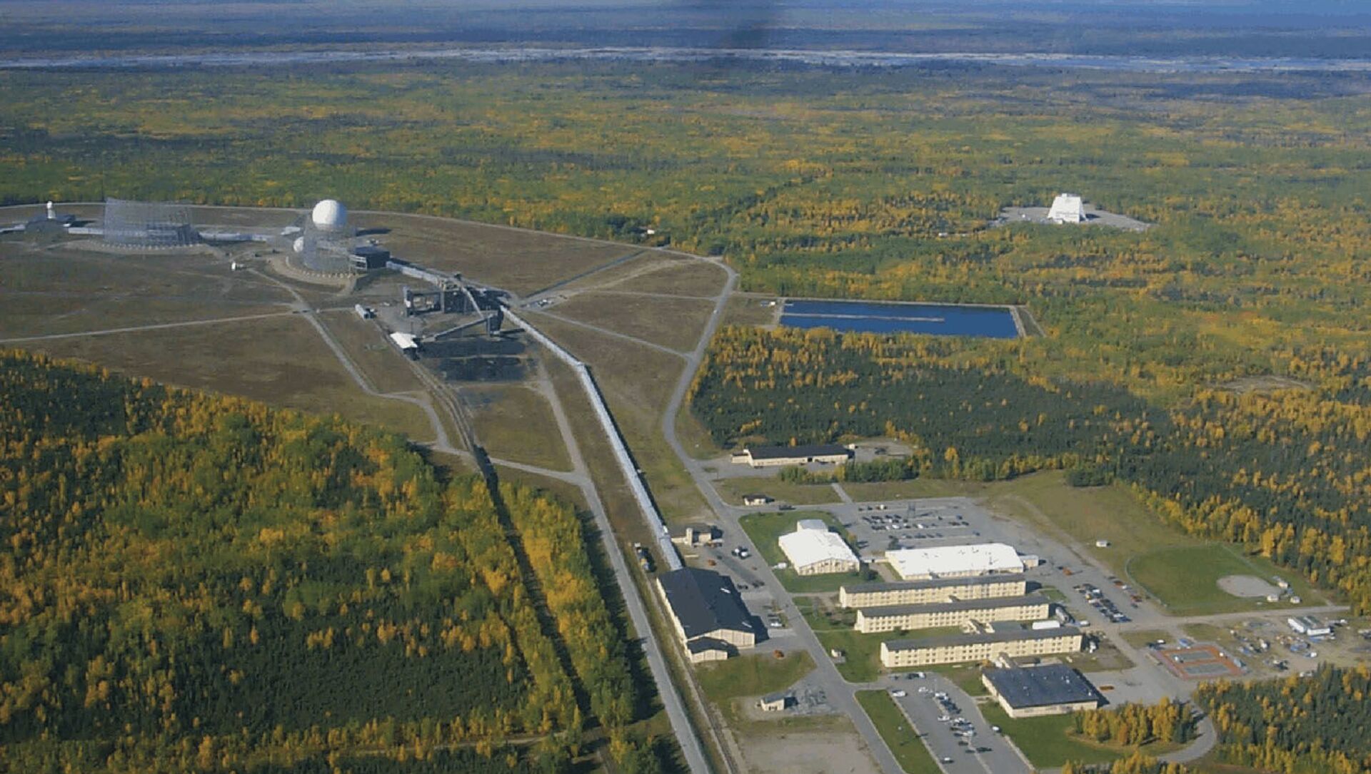 Радиолокационная станция ВВС США Clear Air Force Station на Аляске - Sputnik Moldova, 1920, 13.03.2021
