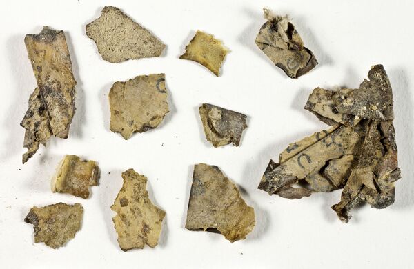 Фрагменты свитка, найденный в пещере ужаса в Иудейской пустыне - Sputnik Moldova-România