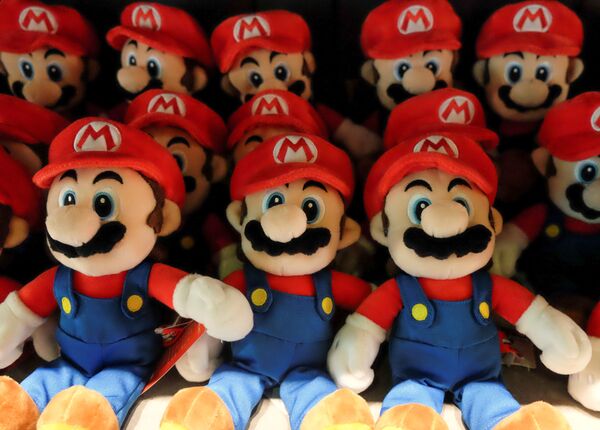 Игрушки Марио в  парке аттракционов Super Nintendo World в Осаке - Sputnik Молдова