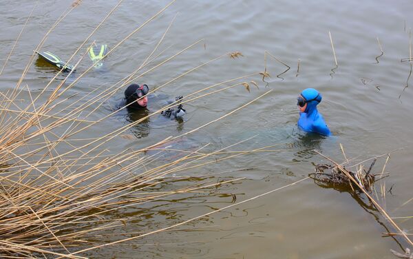 Эко-активистка из Турции окунулась в комратское озеро - Sputnik Молдова