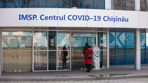 centrul COVID-19 Chișinău MoldExpo  - Sputnik Moldova