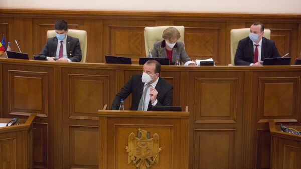 Petru Jardan la ședința plenară 22 martie 2021 - Sputnik Молдова