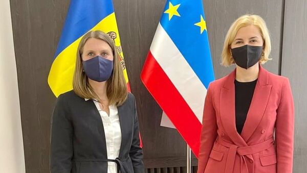 Irina Vlah s-a întâlnit cu Excelența Sa dna Anna Lyberg, Ambasador Extraordinar și Plenipotențiar al Suediei în Republica Moldova - Sputnik Moldova