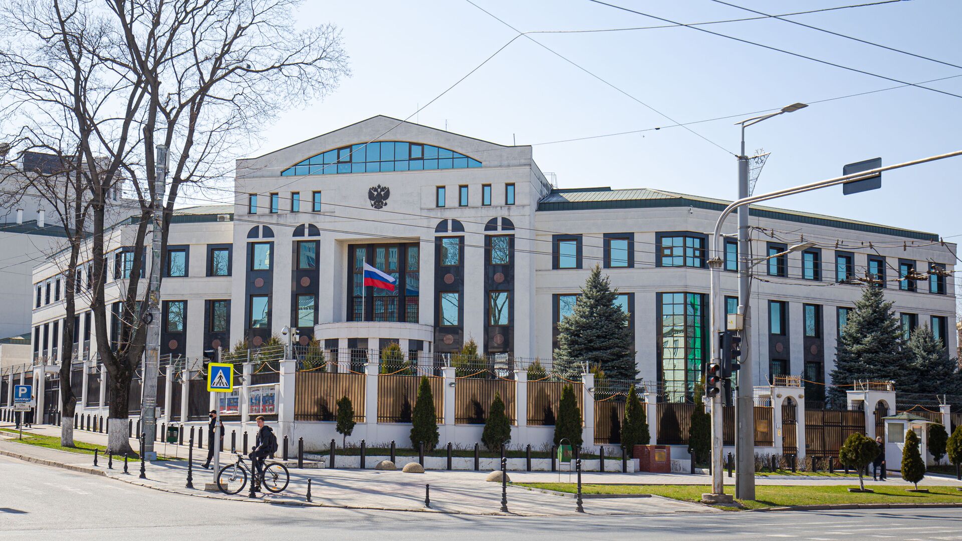 Здание посольства России в Молдове - Sputnik Молдова, 1920, 09.12.2021