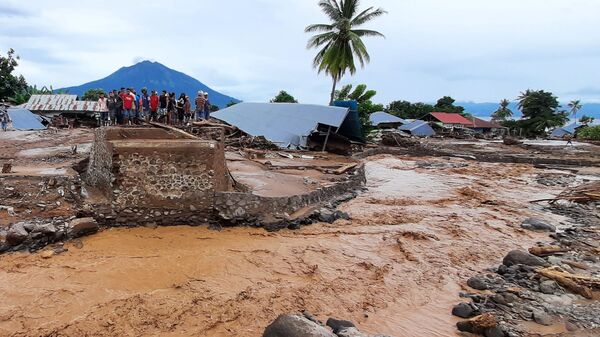 Последствия тропического циклона в индонезийской провинции Восточная Нуса-Тенггара - Sputnik Молдова