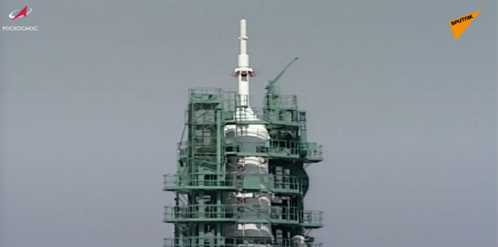 LIVE: Запуск космического корабля Союз МС-18 с экипажем МКС-65 с космодрома Байконур - Sputnik Молдова, 1920, 09.04.2021