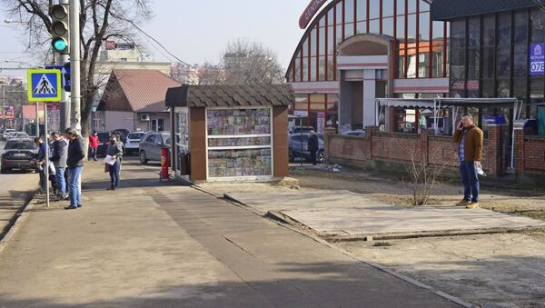 Gheretă pe o stradă din Chișinău - Sputnik Moldova
