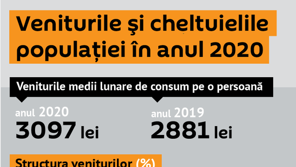 Veniturile şi cheltuielile populaţiei în anul 2020 - Sputnik Moldova