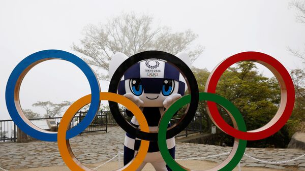 Талисман Олимпийских игр 2020 года в Токио Мирайтова - Sputnik Moldova-România