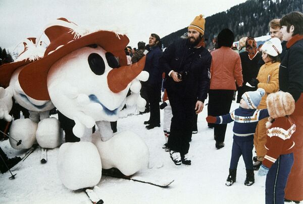 Талисман Зимних Олимпийских игр-1976 в Инсбруке, Австрия  - Sputnik Молдова