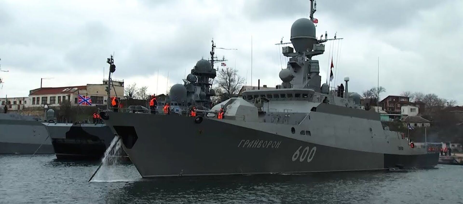 Контрольная проверка сил Черноморского флота в Севастополе — видео - Sputnik Moldova, 1920, 15.04.2021