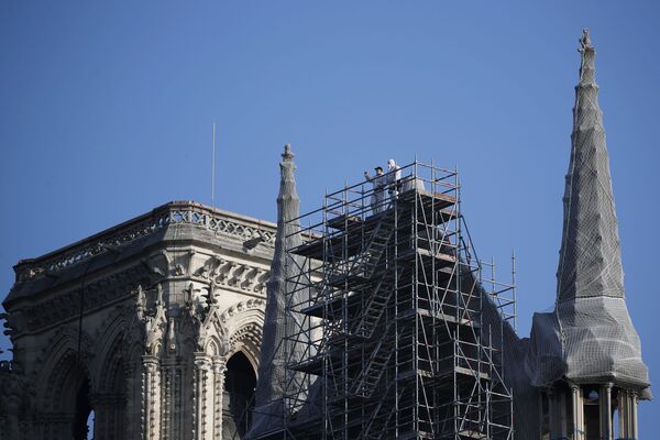 Реконструкция собора Парижской Богоматери  - Sputnik Moldova