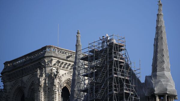 Reconstrucția Catedralei Notre Dame - Sputnik Moldova-România