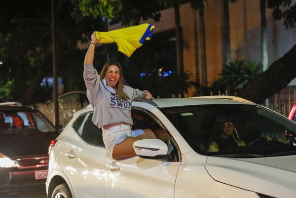 Сторонница Гильермо Лассо - бывшего банкира, представляющего правоцентристское Движение КРЕО в  Гуаякиле, Эквадор - Sputnik Молдова