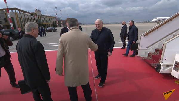 Лукашенко прибыл в Москву для переговоров с Путиным - Sputnik Молдова