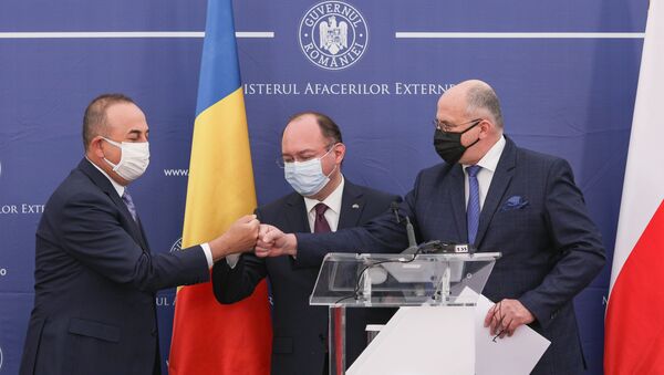Trilateralei Romania-Polonia-Turcia, la sediul MAE - Sputnik Moldova-România