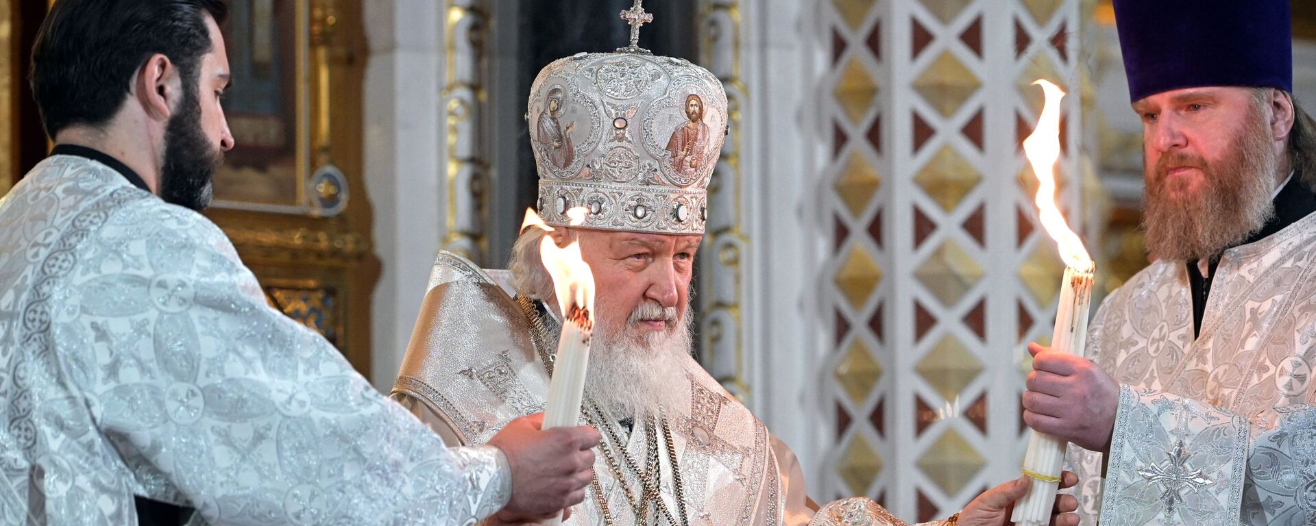Патриарх Кирилл в храме Христа Спасителя - Sputnik Молдова, 1920, 16.09.2021
