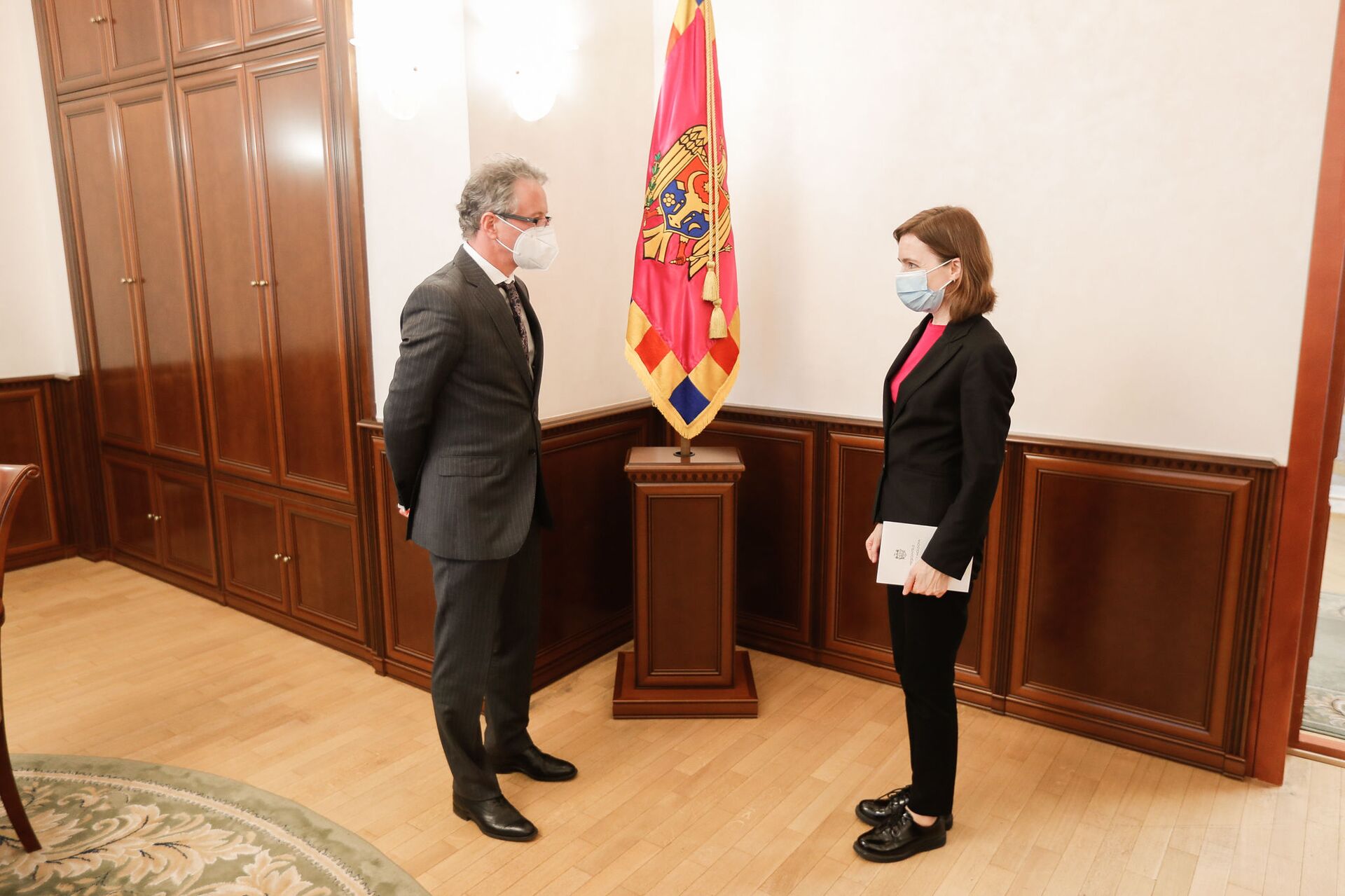 Глава миссии ОБСЕ в Молдове обсудил с президентом РМ ситуацию в Приднестровье - Sputnik Молдова, 1920, 04.05.2021