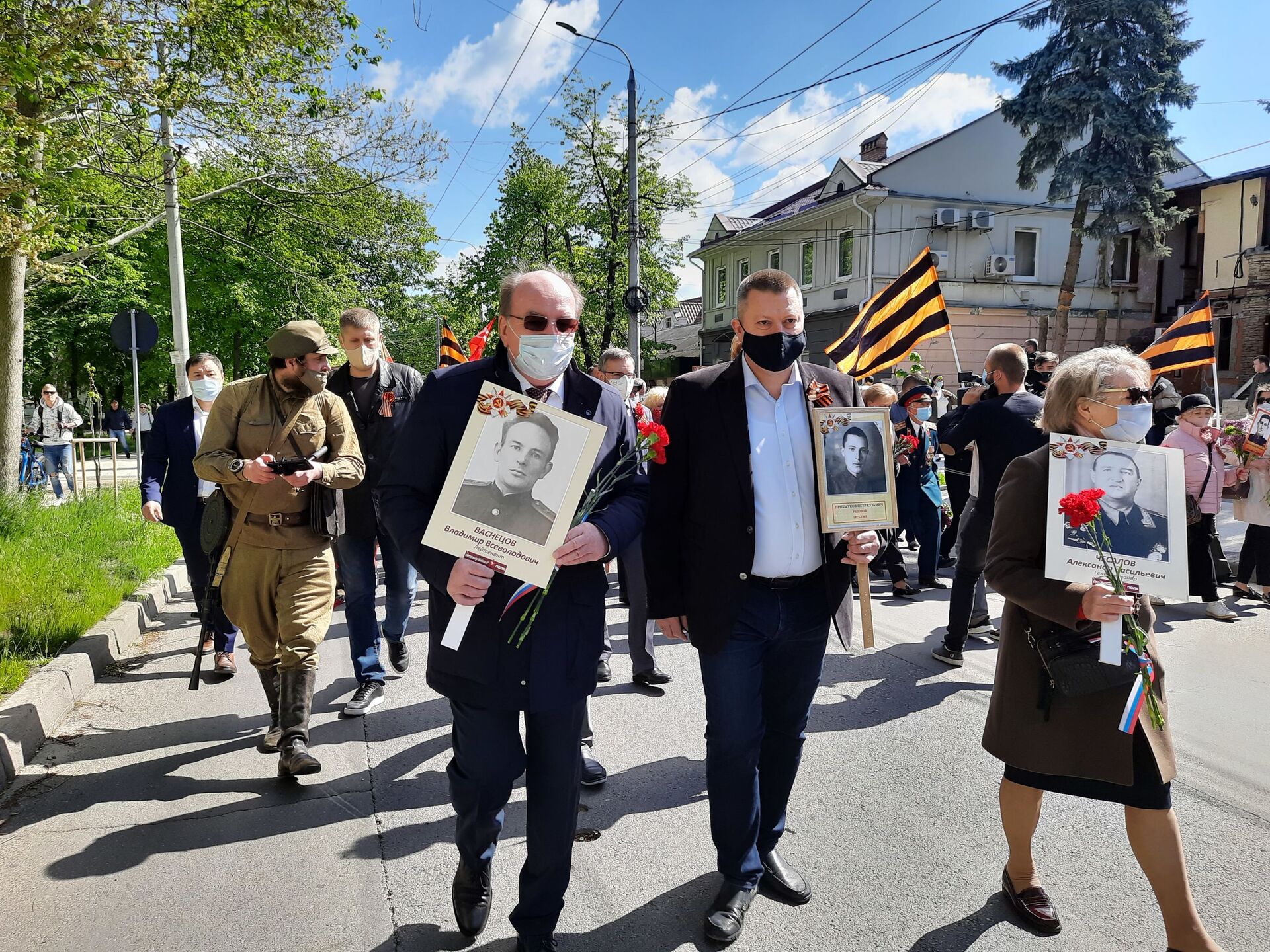 В Кишиневе проходит Марш памяти Бессмертный полк - Sputnik Молдова, 1920, 09.05.2021