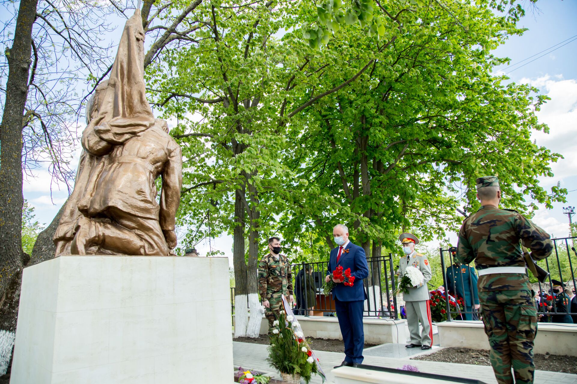 Foto - Memorialul Gloriei Militare din satul Speia a fost renovat și extins - Sputnik Moldova, 1920, 09.05.2021